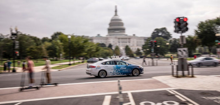 Ford self-driving cars to be tested on Washington DC streets