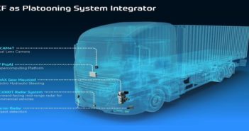 ZF preparing truck platooning technology ZF truck platooning