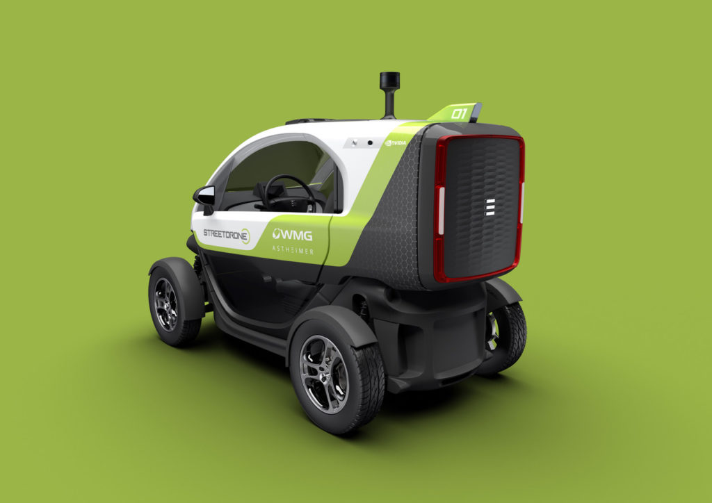 StreetDrone unveils Deliver-E self-driving delivery vehicle