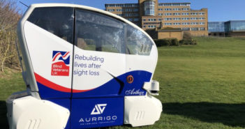 World’s first driverless pods for disabled people
