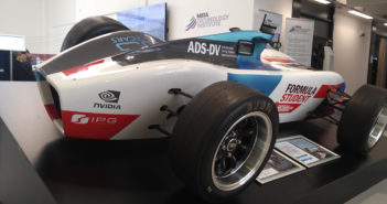 Self-driving AI race car prototype at MIRA Technology Institute