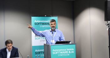 Serkan Arslan Nvidia at AV Software AI symposium