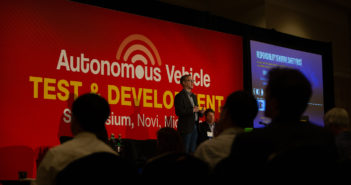 AVTDS Novi 2018 speaker on stage