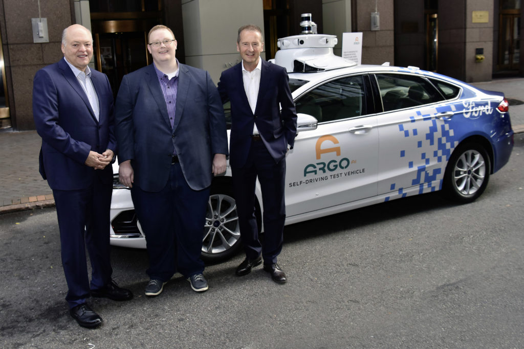 Volkswagen to invest in Ford-backed AV developer Argo AI