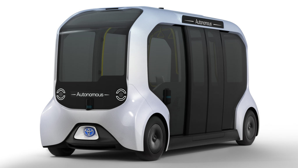 Toyota to provide autonomous shuttle service for Tokyo Olympics 2020