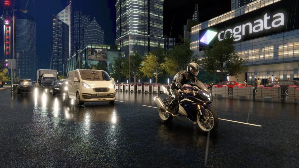 AVT Expo Interview: Why manually annotated data no longer cuts it Cognata Simulation Screenshot