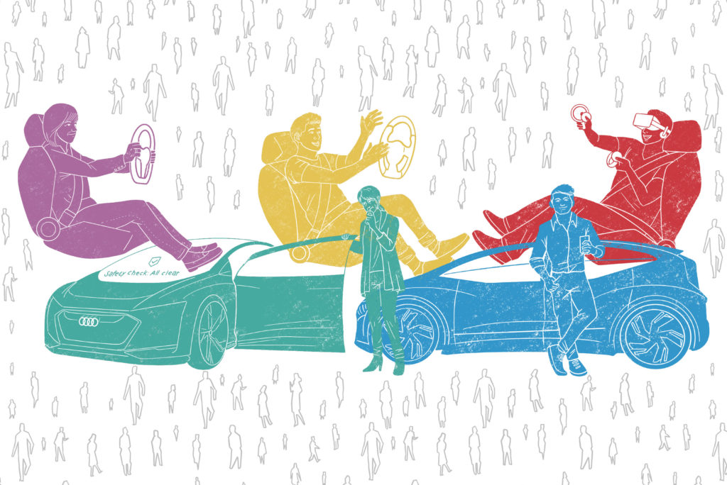 Audi study provides greater insight into attitudes toward autonomous driving