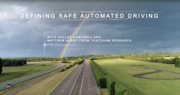 Thatcham Research defines safe automated driving