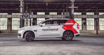 TomTom showcases self-driving test vehicle