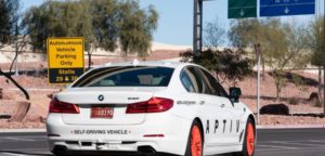 Self-driving trials at Las Vegas airport