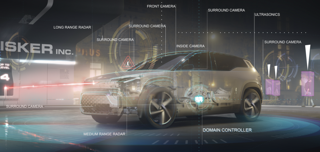 Fisker partners with Magna on vehicle control architecture and ADAS