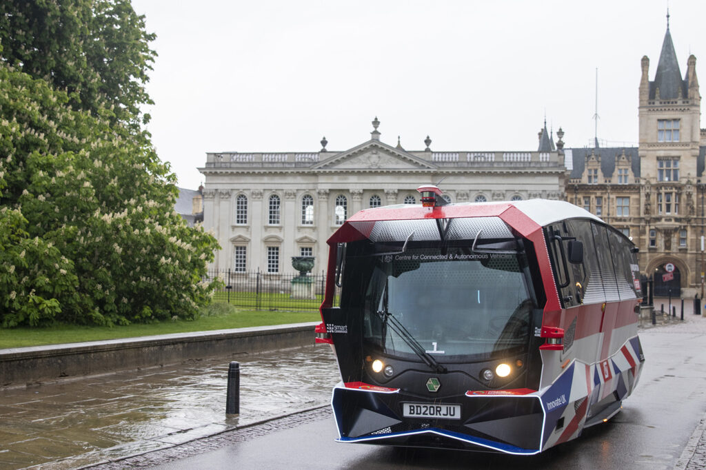 Aurrigo Auto-Shuttle begins trials on public roads in Cambridge