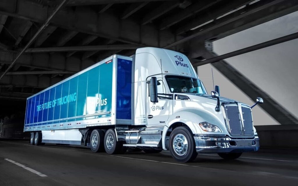 Self-driving truck technology provider Plus to begin public trading