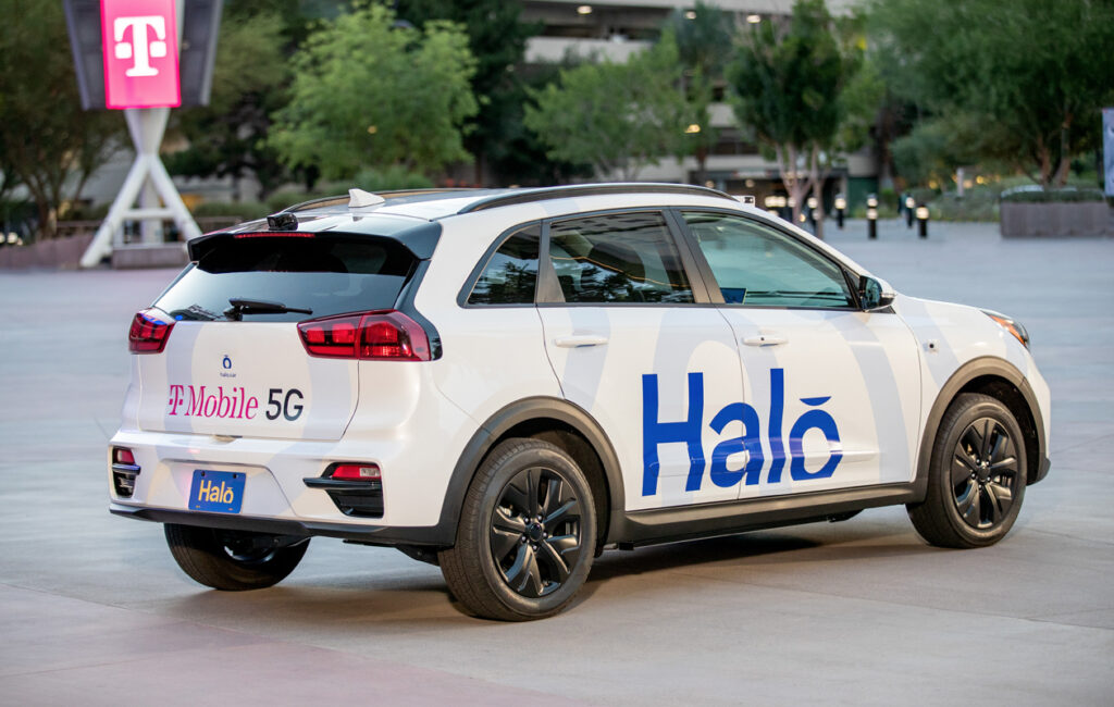Halo and Las Vegas launch driverless car service powered by T-Mobile 5G