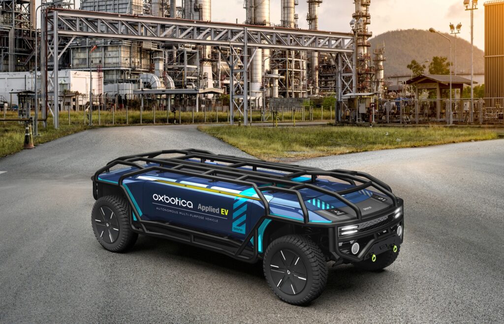 Oxbotica and Applied EV to develop multi-purpose AV for industrial logistics and goods delivery