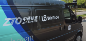 WeRide partners with ZTO Express to develop L4 self-driving delivery van