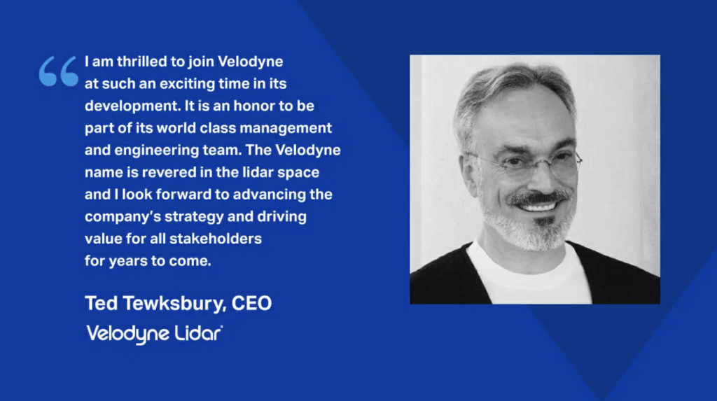 Velodyne Lidar appoints new CEO