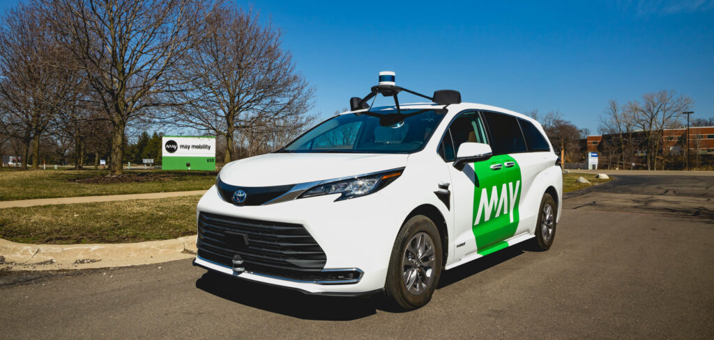 Tire manufacturer takes stake in May Mobility