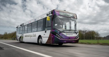 Autonomous bus takes to UK roads for live tests