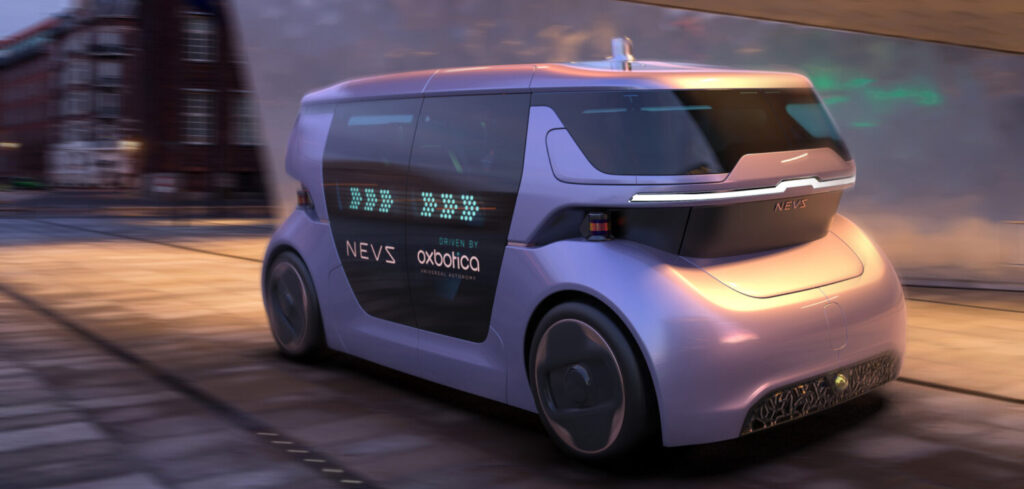 Oxbotica and NEVS partnership targets self-driving fleet on European roads by 2023