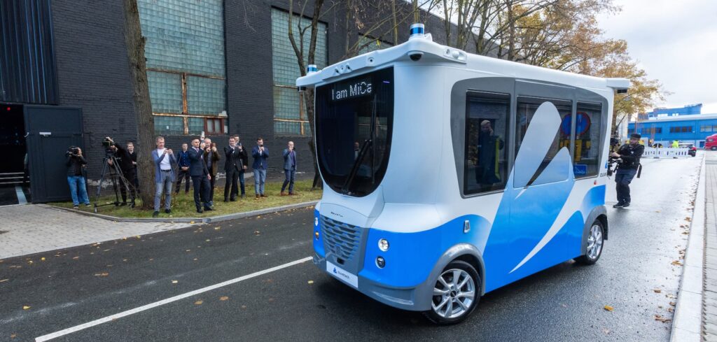 Auve Tech launches MiCa self-driving vehicle
