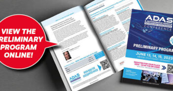 ADAS & Autonomous Vehicle Technology Expo Europe – preliminary conference program released!