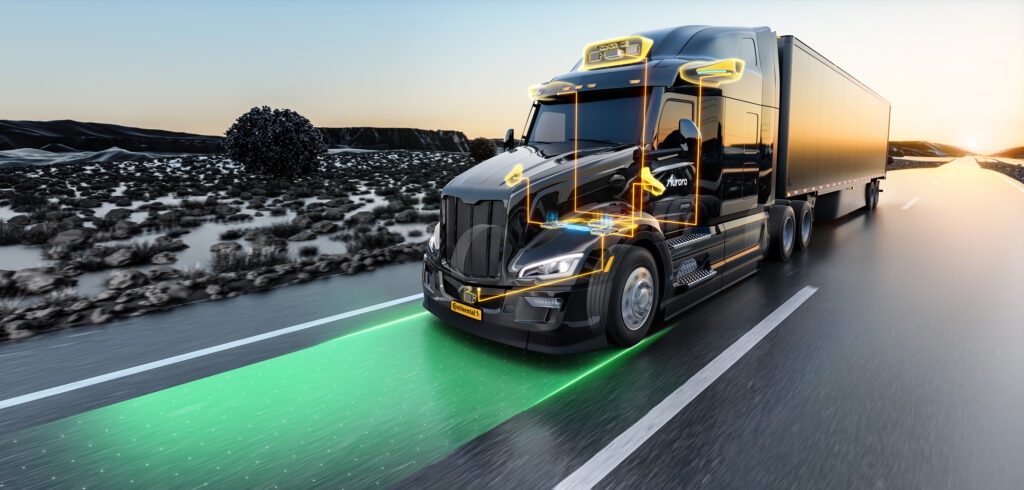 Continental and Aurora partner to produce commercially scalable autonomous trucking systems