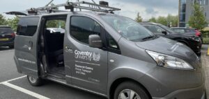Coventry University demonstrates self-driving research vehicle