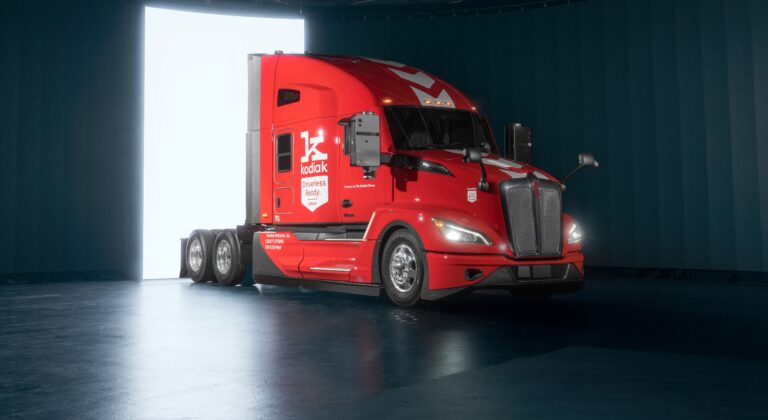 Kodiak reveals sixth-generation self-driving semi-truck at CES