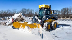 Remote-operated and autonomous snowplow launched by Teleo and Storm Equipment