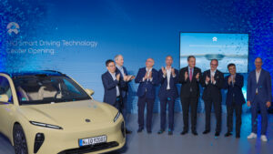 Nio opens Smart Driving Technology Center in Berlin