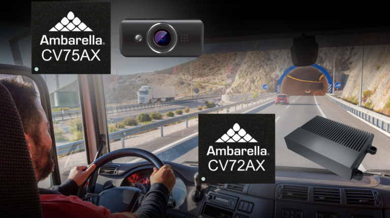 Ambarella introduces next-gen AI SoCs for fleet dash cams and vehicle gateways