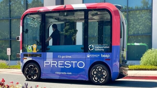 Beep and CCTA trial autonomous shuttle service at Rossmoor senior community