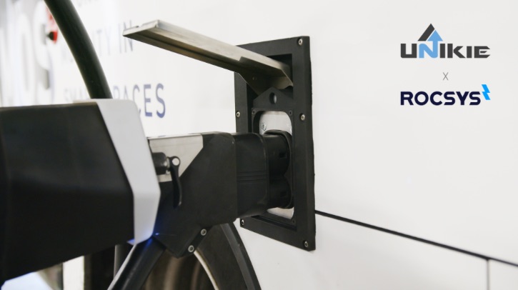 Unikie and Rocsys partner towards hands-free charging