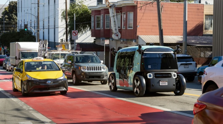 Zoox robotaxi starts operations in San Francisco Zoox robotaxi starts operations in San Francisco.