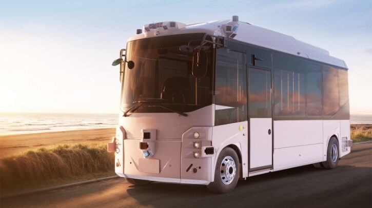 Tier IV debuts Minibus 2.0 autonomous EV.