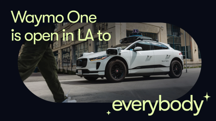 Waymo One open to everyone in Los Angeles Waymo One open to everyone in Los Angeles