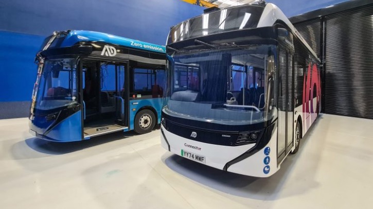 Fusion Processing unveils full-size autonomous electric bus.