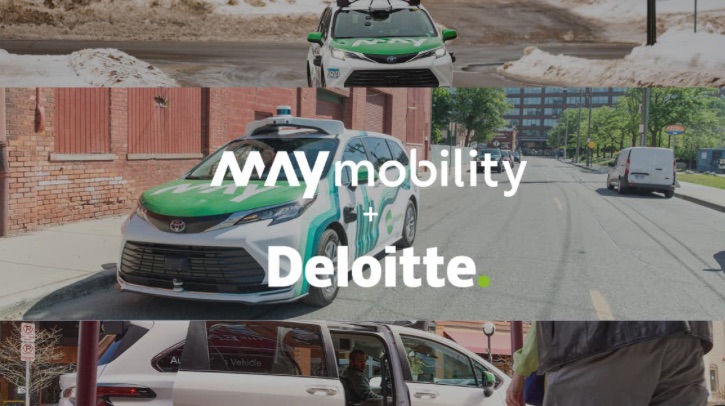 Deloitte and May Mobility collaborate to optimize autonomous transportation services.