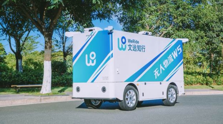 WeRide launches Robovan W5 autonomous delivery vehicle  WeRide launches Robovan W5 autonomous delivery vehicle.