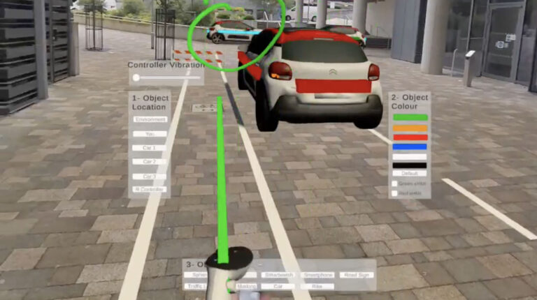 AR tool from University of Glasgow helps give cyclists “sixth sense” AR tool from University of Glasgow helps give cyclists "sixth sense".