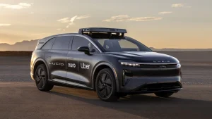 Uber to deploy Lucid vehicles equipped with Nuro Driver