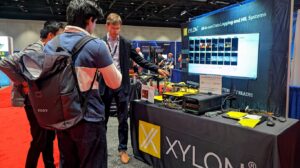 Xylon booth at ADAS & Autonomous Vehicle Technology Summit North America 2025 expo
