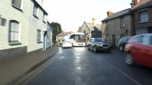 Physically modeled camera exposure results in accurate motion blur