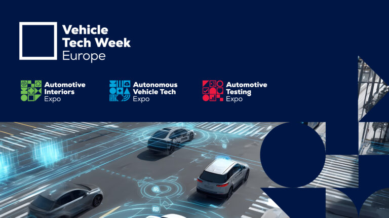 UKi Media & Events announces Vehicle Tech Week Europe UKi Media & Events announces Vehicle Tech Week Europe, with brand logos for Automotive Interiors Expo in green, Autonomous Vehicle Tech Expo in blue and Automotive Testing Expo in red on a dark blue background