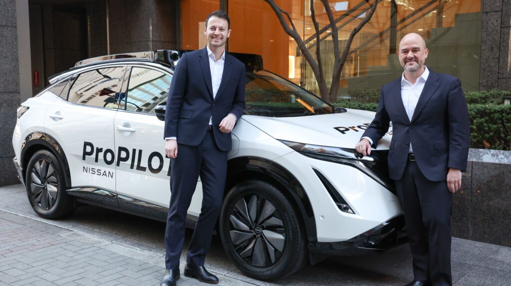 Nissan and Wayve marking the collaboration