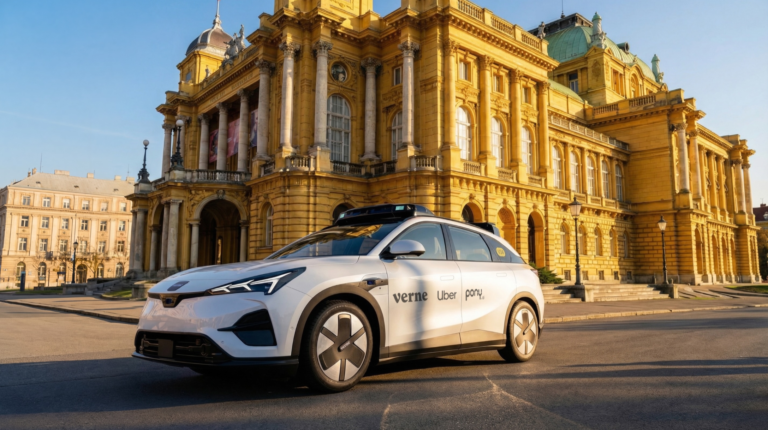 Zagreb set for Europe’s first commercial robotaxi service under Verne, Pony.ai and Uber partnership Zagreb set for Europe’s first commercial robotaxi service under Verne, Pony.ai and Uber partnership.