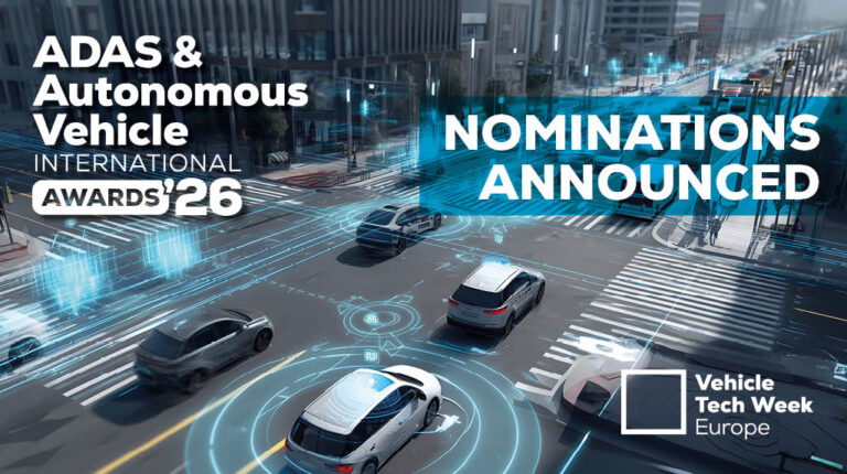 Nominations announced for the 2026 ADAS & Autonomous Vehicle International Awards