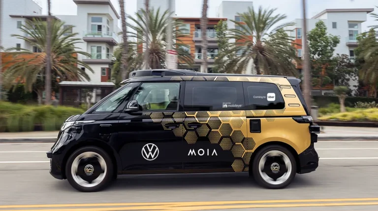 Autonomous ID. Buzz takes to LA streets in MOIA-Uber partnership MOIA America and Uber Technologies' autonomous ID. Buzz.