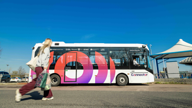 UK backs Fusion Processing to explore driverless airport transportation Fusion Processing Bus.